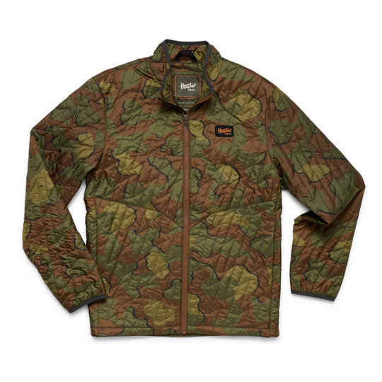 Howler Brothers Voltage Quilted Jacket, Mimetico : Fatigue, front view