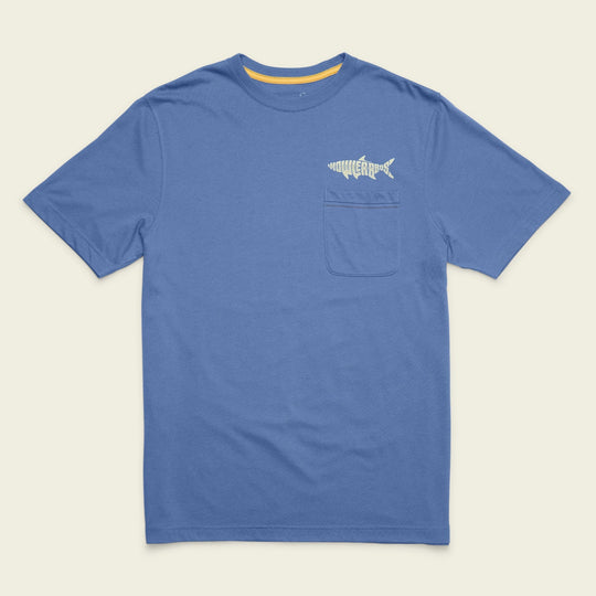 Howler Brothers Pocket T-Shirt, Silver King : Blue Horizon, front view, view 2