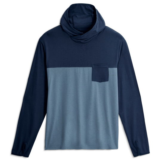 Free Fly Men's Bamboo Hybrid Hoodie, view 2