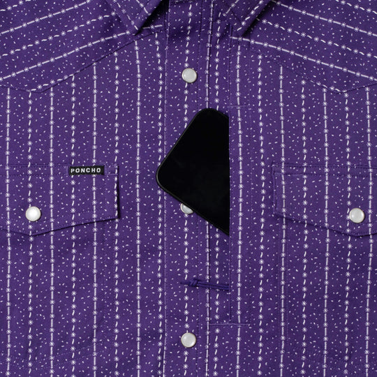 Poncho The Stockyard Short Sleeve Shirt, view 7