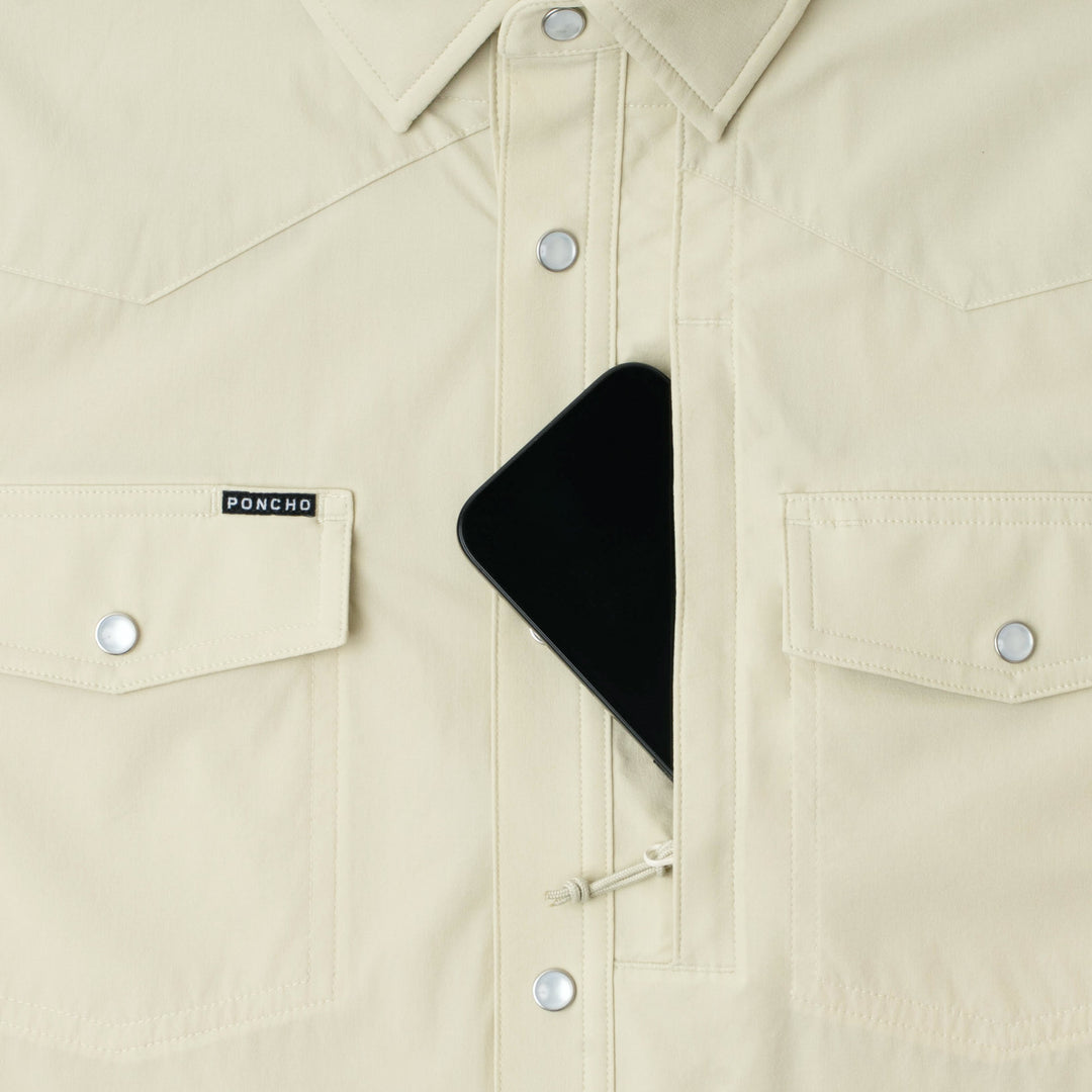 Poncho The Saddle Stitch Short Sleeve, view 6