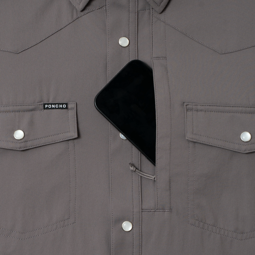 Poncho The Goodnight Long Sleeve Shirt, view 5