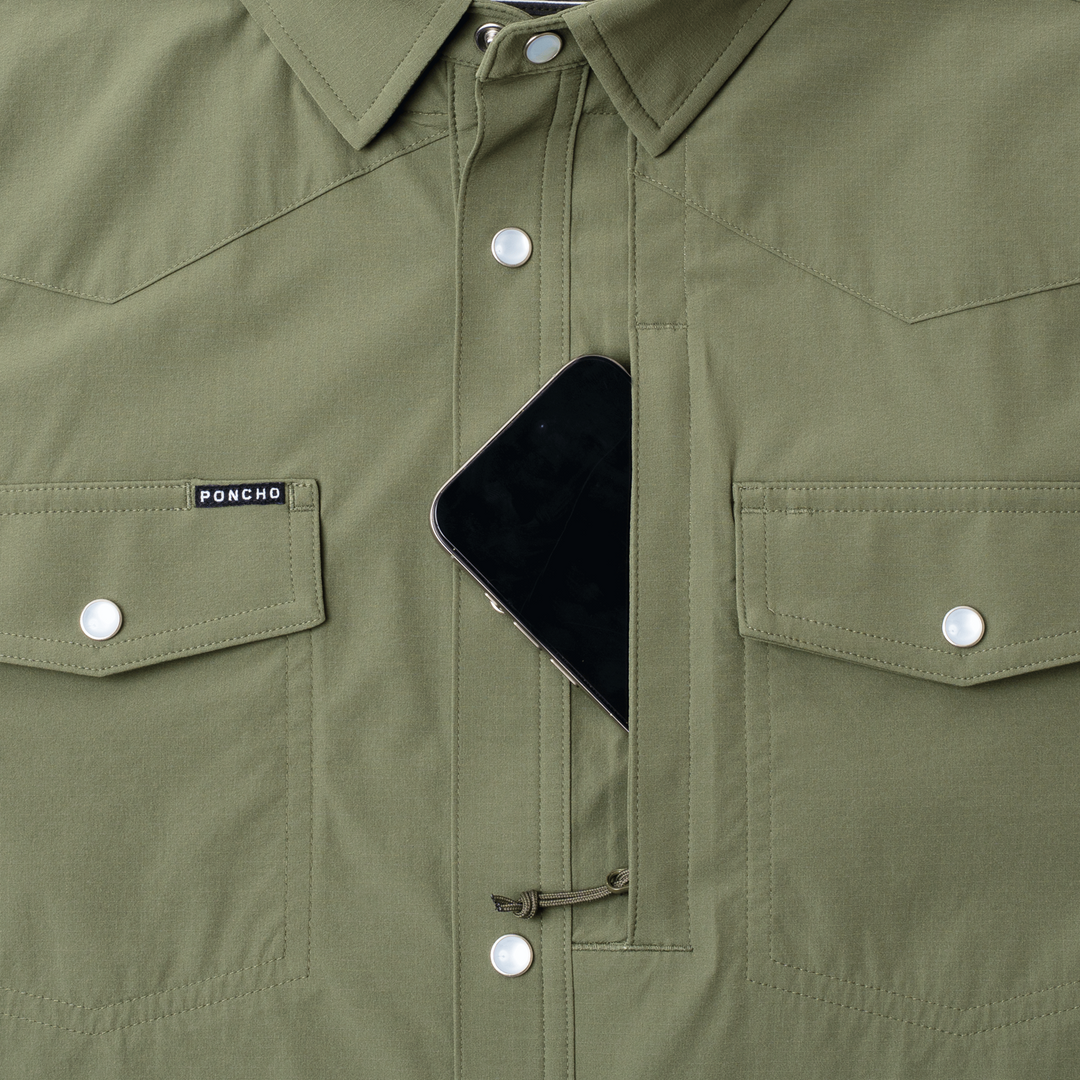 Poncho The Fence Stretcher Long Sleeve, view 7