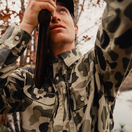 Poncho The Duck Blind Muck Long Sleeve Shirt, view 2