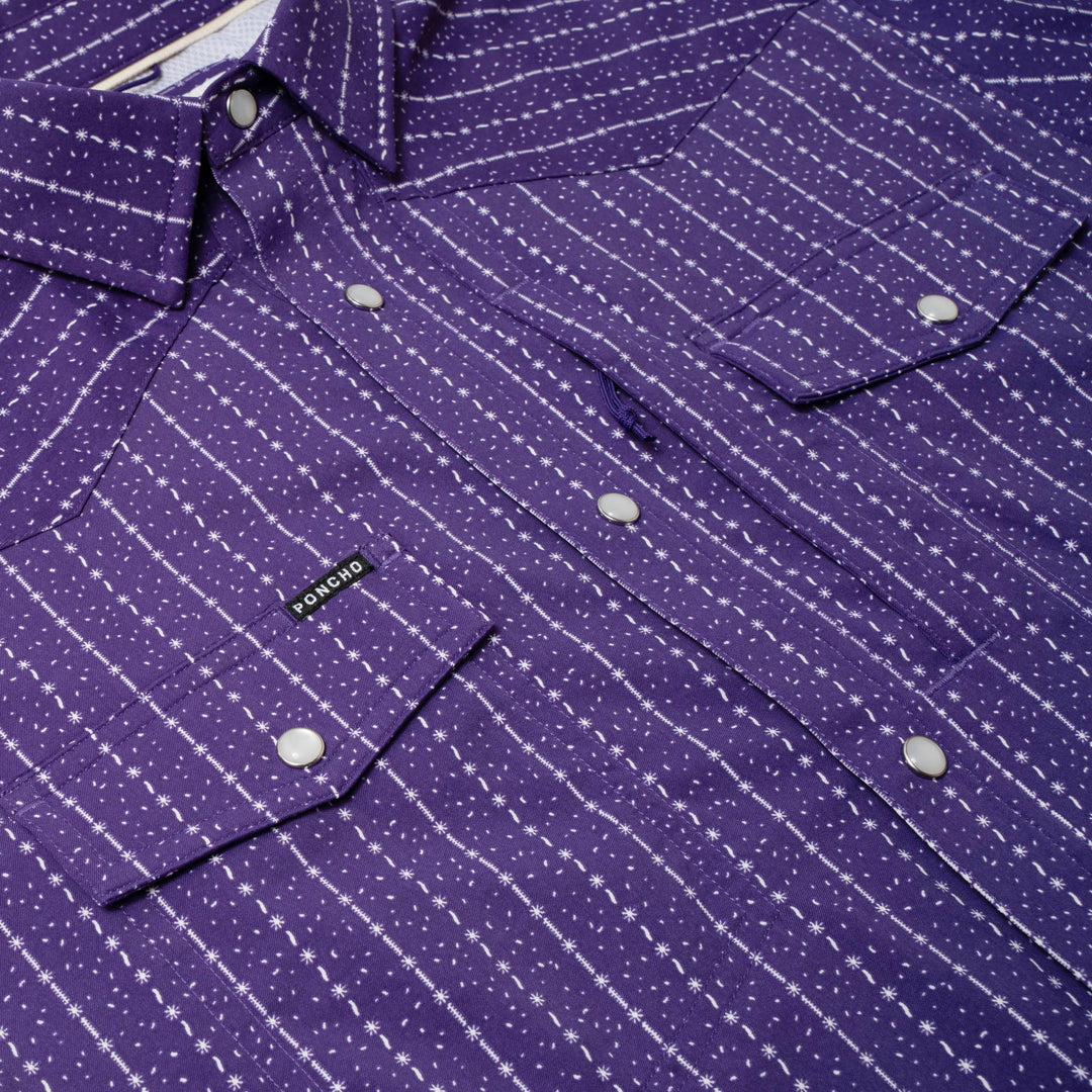 Poncho The Stockyard Short Sleeve Shirt, view 3