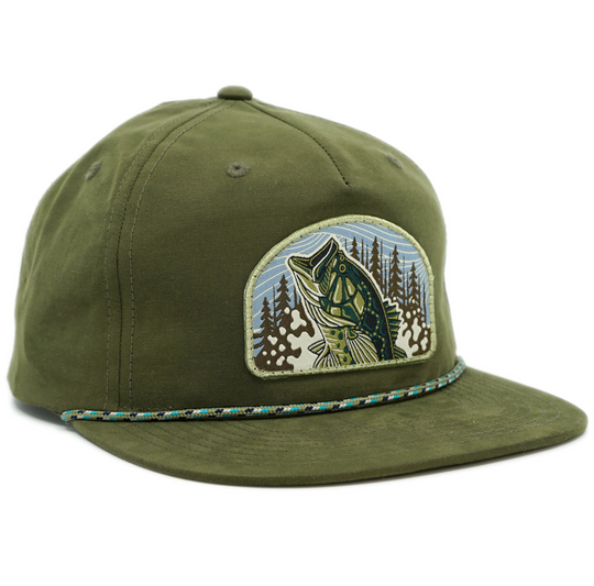 Casey Underwood Frog Hawg Rope Hat, side view