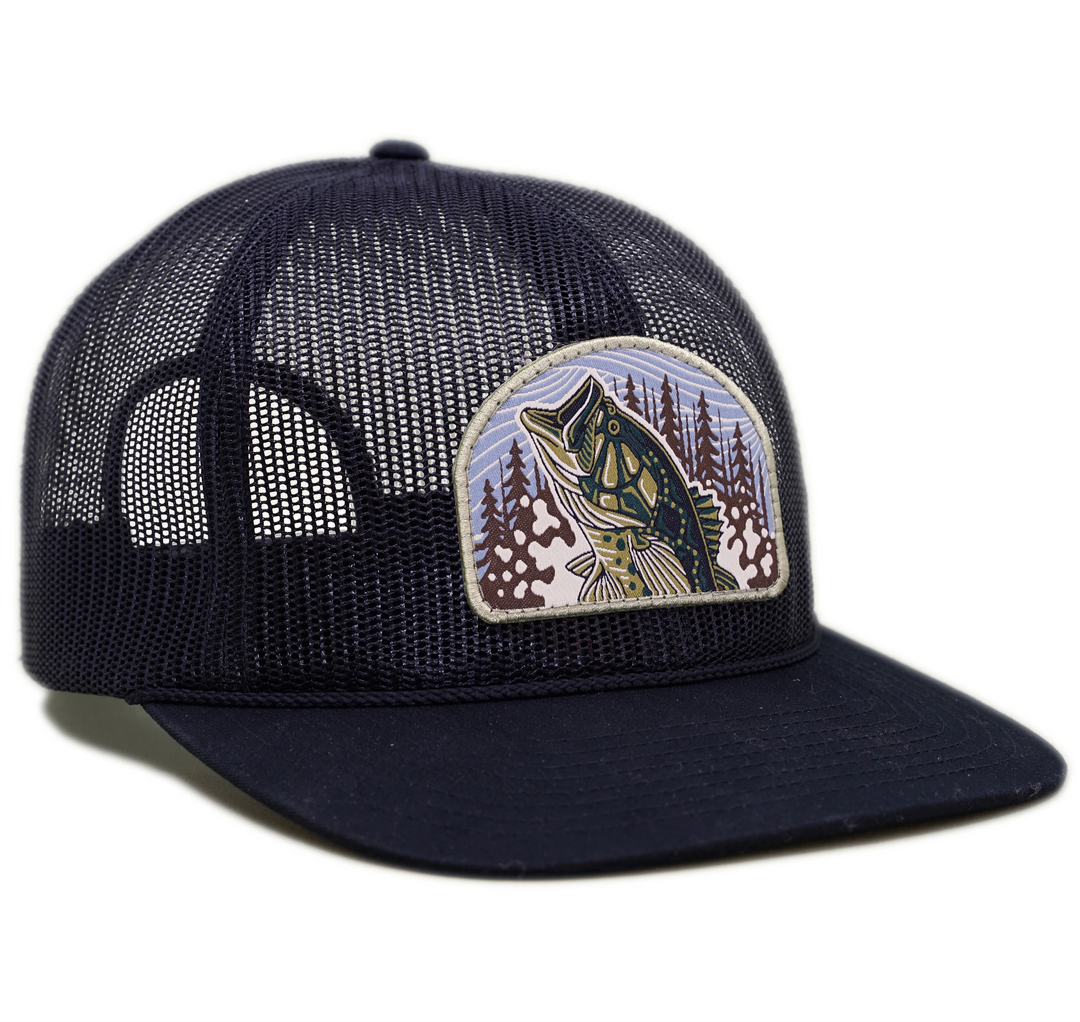 Casey Underwood Frog Hawg Mesh Trucker Hat, side view
