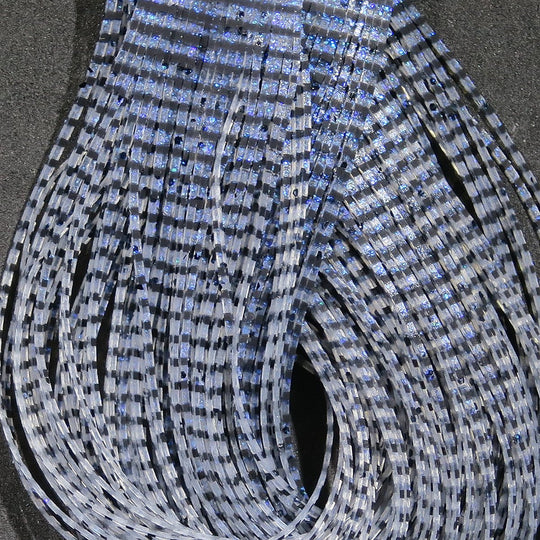 Hareline Grizzly Flutter Legs, view 4