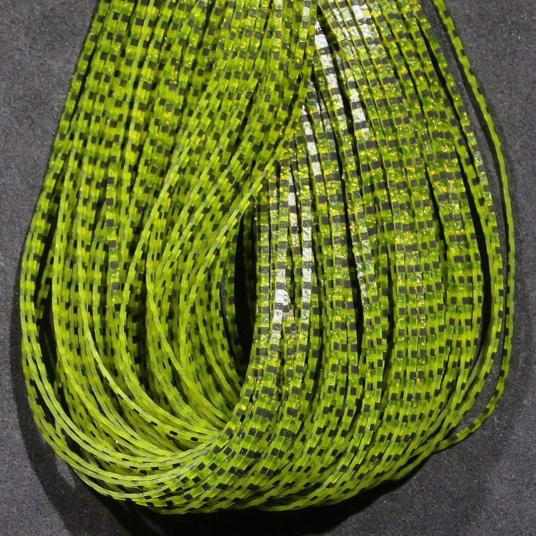 Hareline Grizzly Flutter Legs, view 8