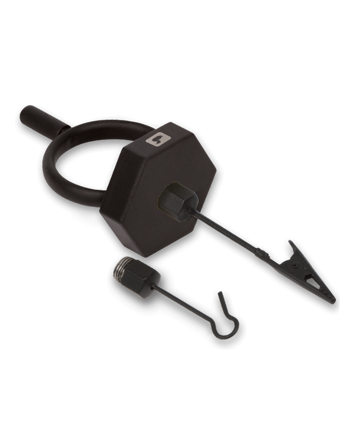 Loon Gator Grip Dubbing Spinner, Black, view 2