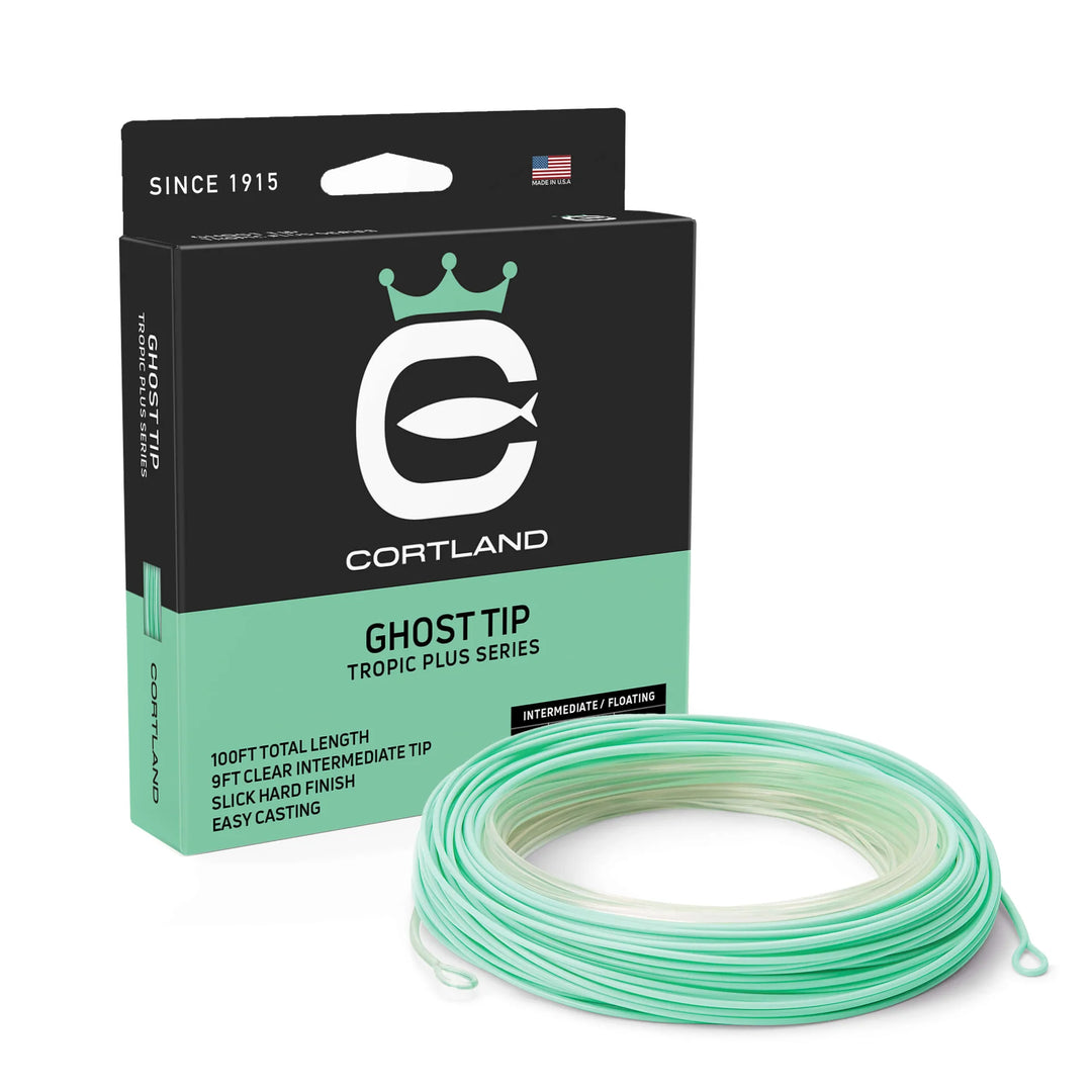 Cortland Tropical Plus Ghost Tip