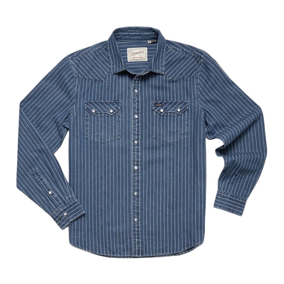 Howler Brothers Dust Up Denim Snapshirt
