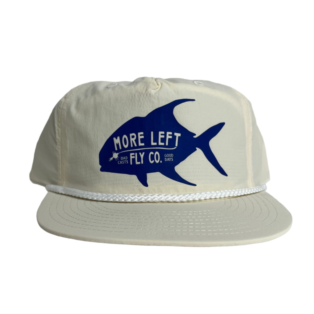 More Left Fly Co Bad Casts Good Days Roper Hat