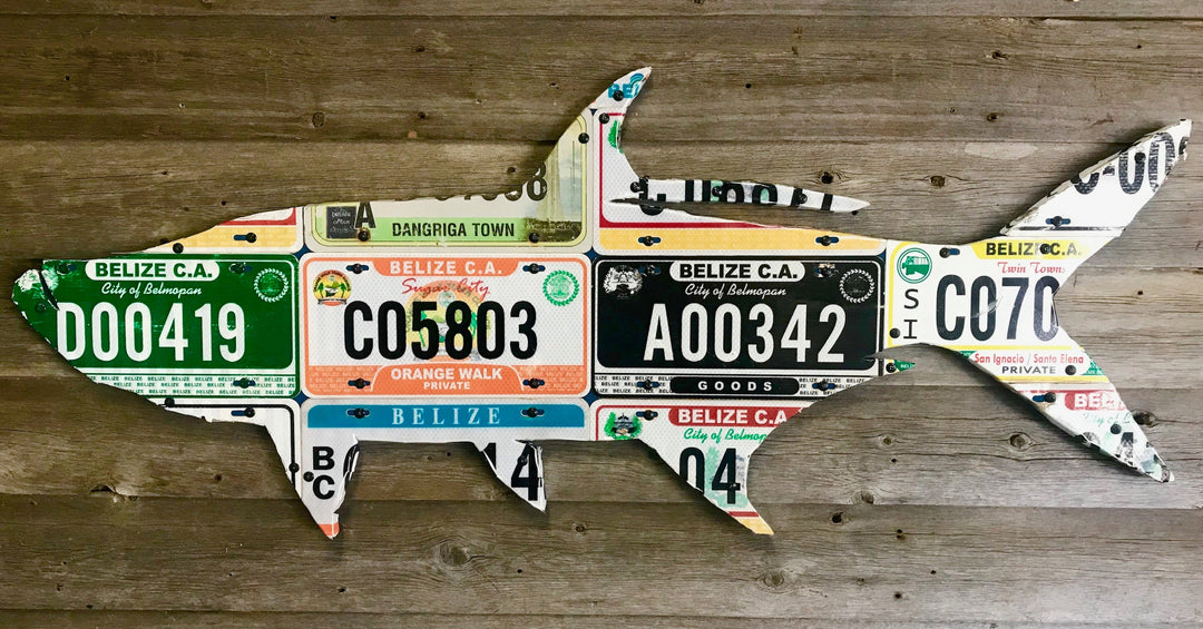 Cody's Fish Belize Grand Slam License Plate Art Bundle (Permit/Tarpon/Bonefish), view 3