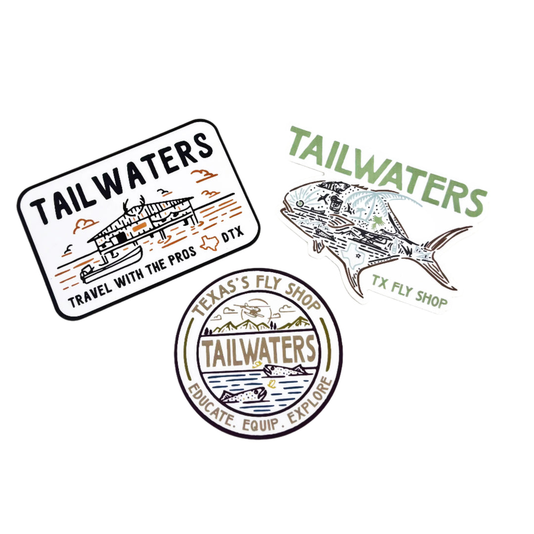 Tailwaters Fly Fishing x Bre Drake Sticker Pack