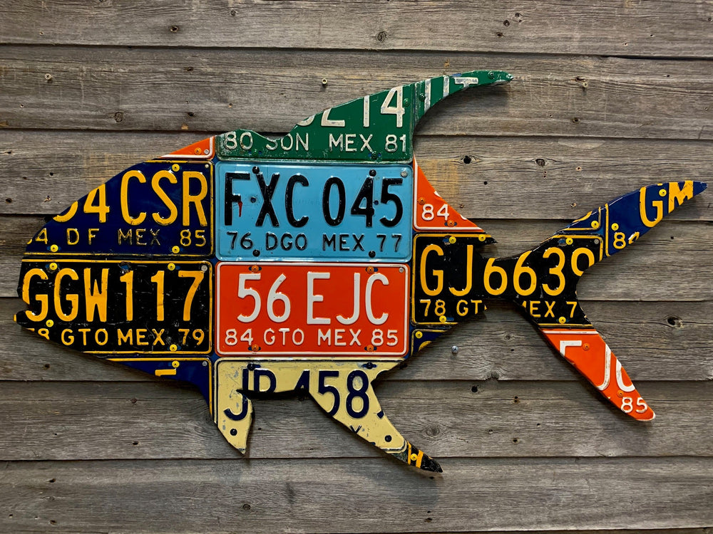 Cody's Fish Mexico Grand Slam License Plate Art Bundle (Permit/Tarpon/Bonefish), view 2