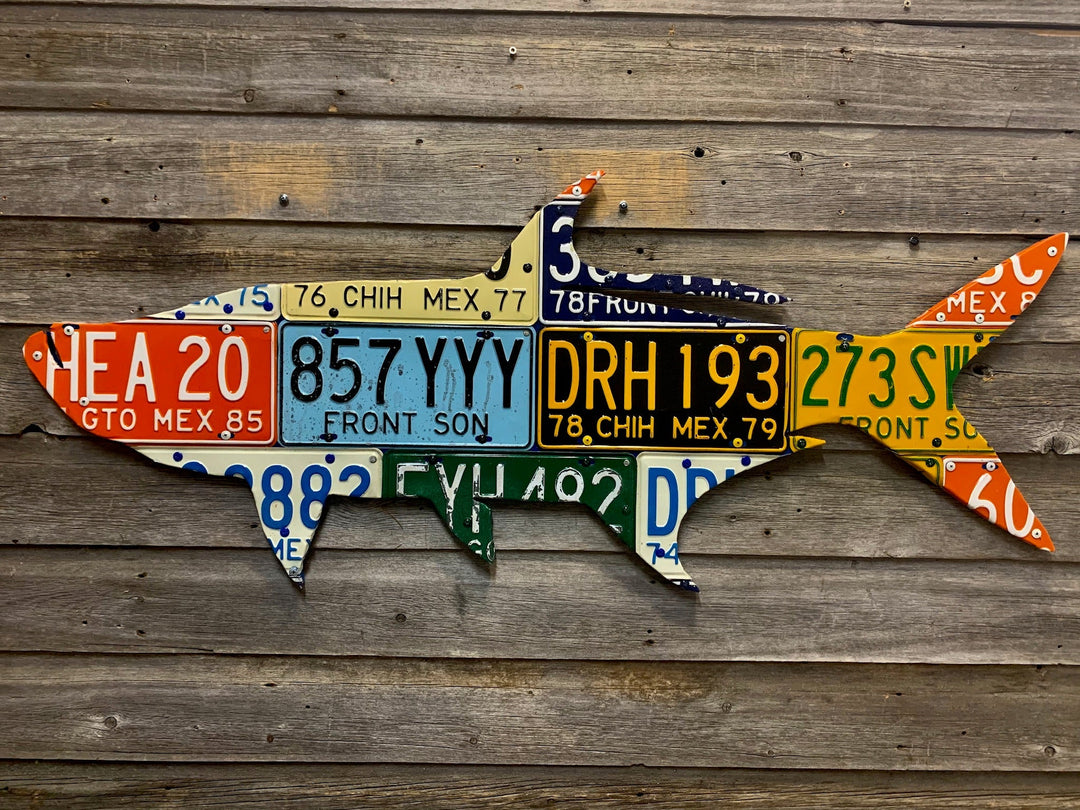 Cody's Fish Mexico Tarpon License Plate Art