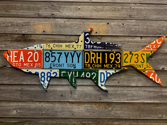 Cody's Fish Mexico Grand Slam License Plate Art Bundle (Permit/Tarpon/Bonefish)