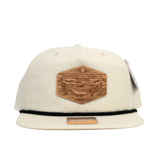 Tailwaters Fly Fishing X Casey Underwood Range Leather Patch Hat