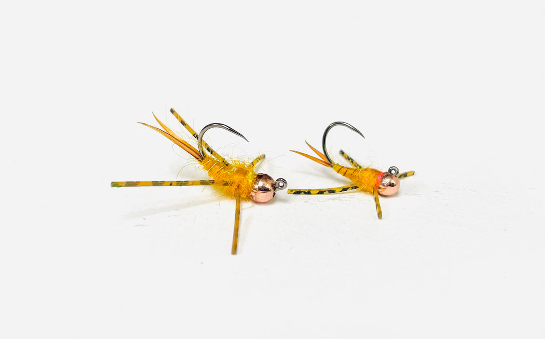 Element Fly Co Stonefly Golden Tungsten Jig