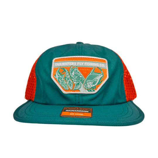 Tailwaters Fly Fishing X Casey Underwood Saltwater Slam Hat, view 7