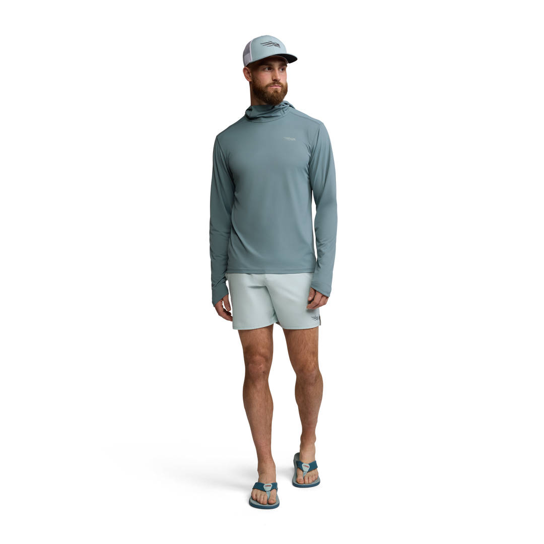 Sitka Radiant Sun Hoodie, Gravel Blue, view 2