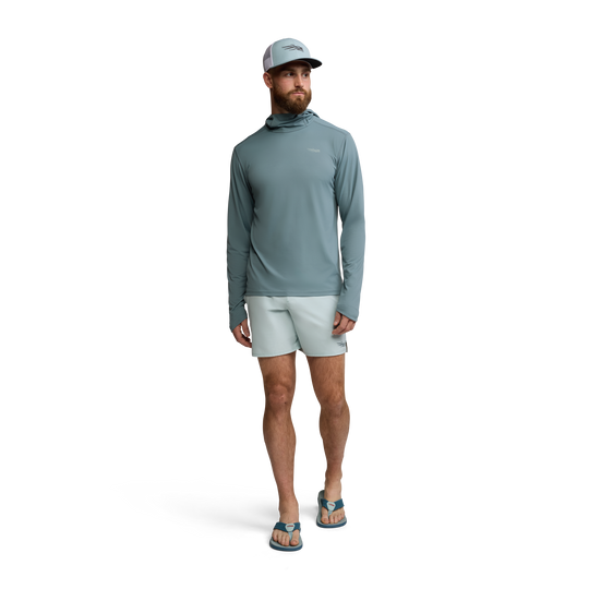 Sitka Radiant Sun Hoodie, Gravel Blue, view 2