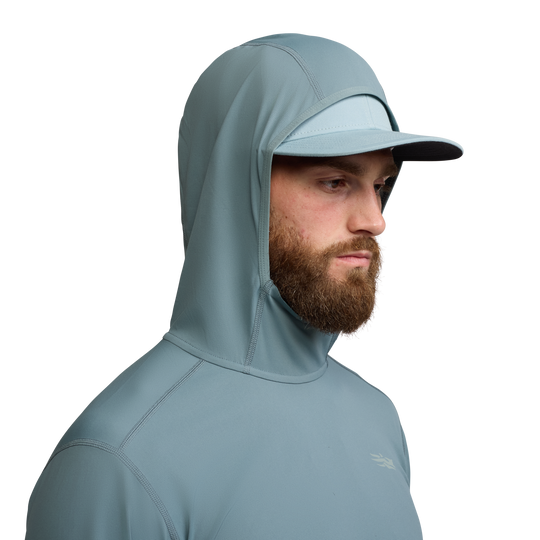 Sitka Radiant Sun Hoodie, Gravel Blue, view 4