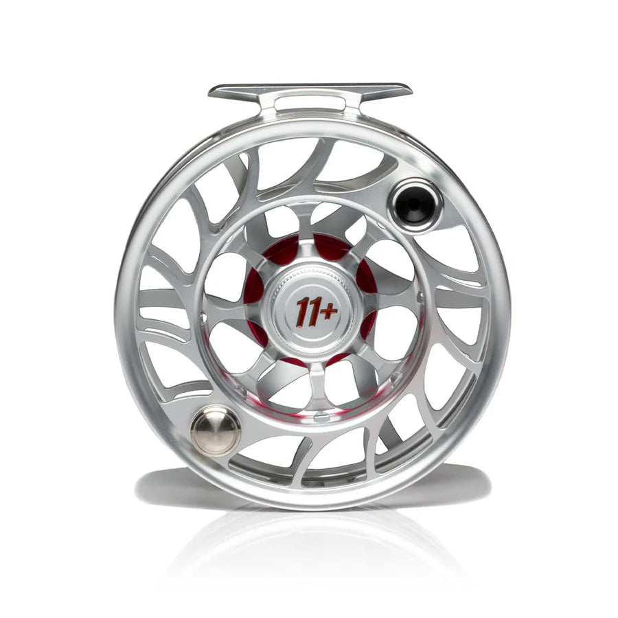 Hatch Iconic 11 Plus Fly Reel, Large Arbor, back view, view 2