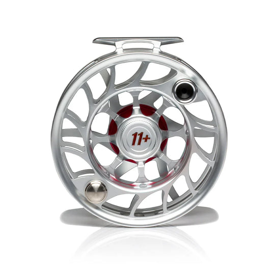 Hatch Iconic 11 Plus Fly Reel, Large Arbor, back view, view 2