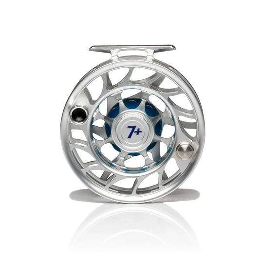 Hatch Iconic 7 Plus Fly Reel, Large Arbor, back view