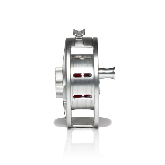 Hatch Iconic 7 Plus Fly Reel, Large Arbor, side view