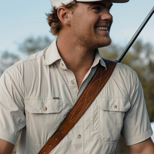 Poncho The Brown Bear Short Sleeve Shirt, view 2