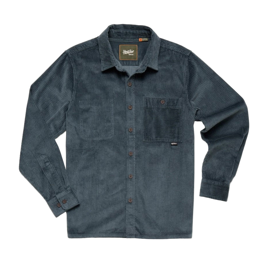 Howler Brothers Iquitos Overshirt, Dark Slate