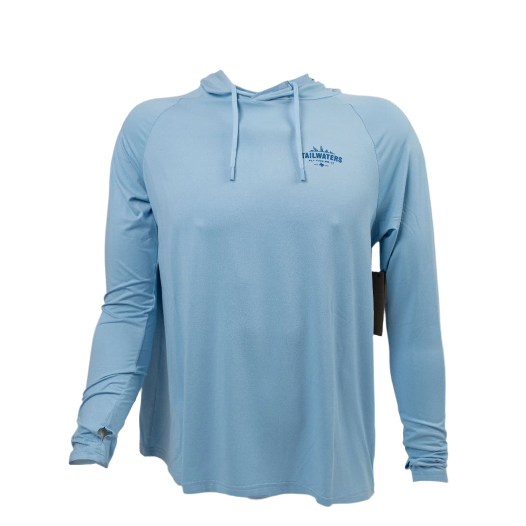 Tailwaters Fly Fishing Women's Sync Sun Hoody, Island, view 2