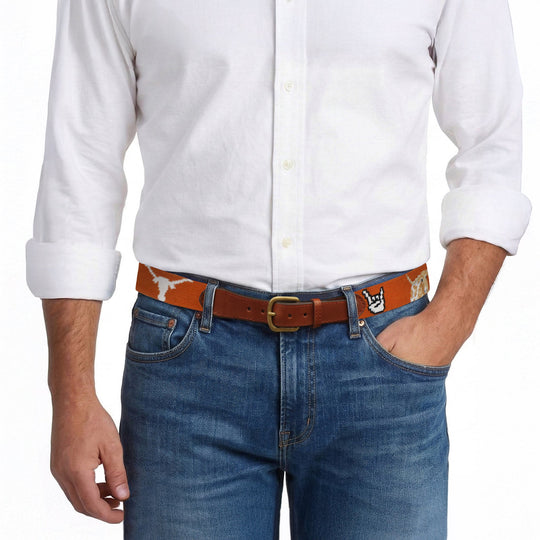 Smathers & Branson University of Texas Life Belt (Burnt Orange), view 8
