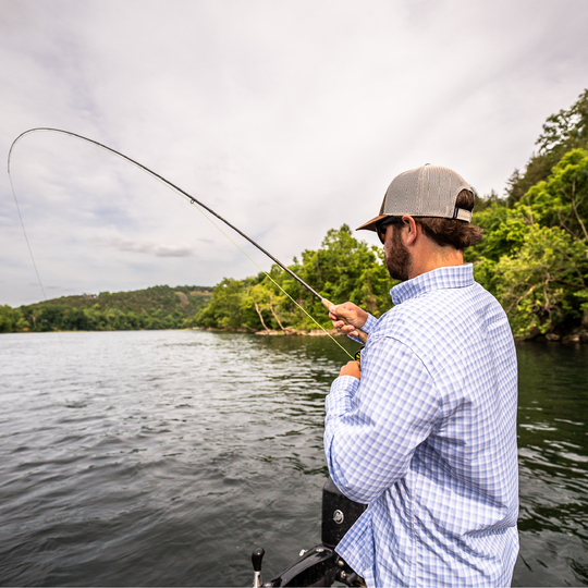 Poncho The Kingfish Long Sleeve Shirt, view 4