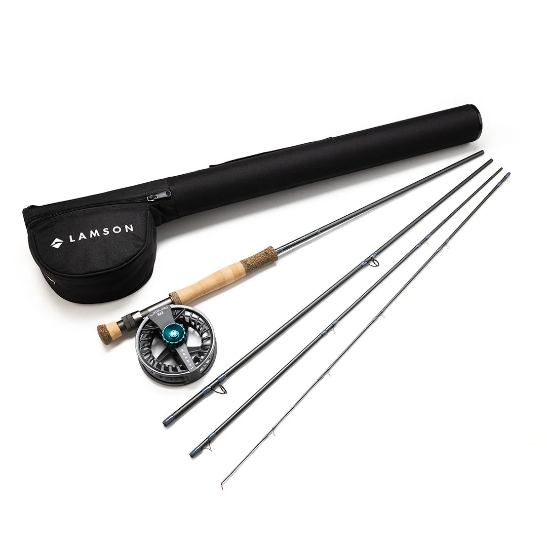 Lamson Liquid Max Outfit w/o Line, Tube