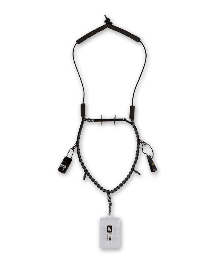 Loon Neckvest Lanyard Unloaded, Lanyard Loaded