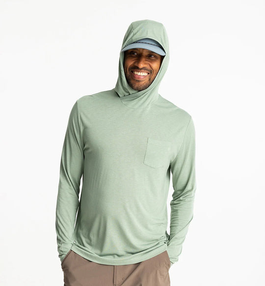 Free Fly Men's Bamboo Lightweight Hoody, view 12