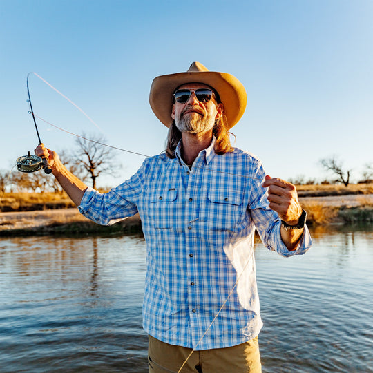 Poncho The Snake River Long Sleeve Shirt | Tailwaters Fly Fishing