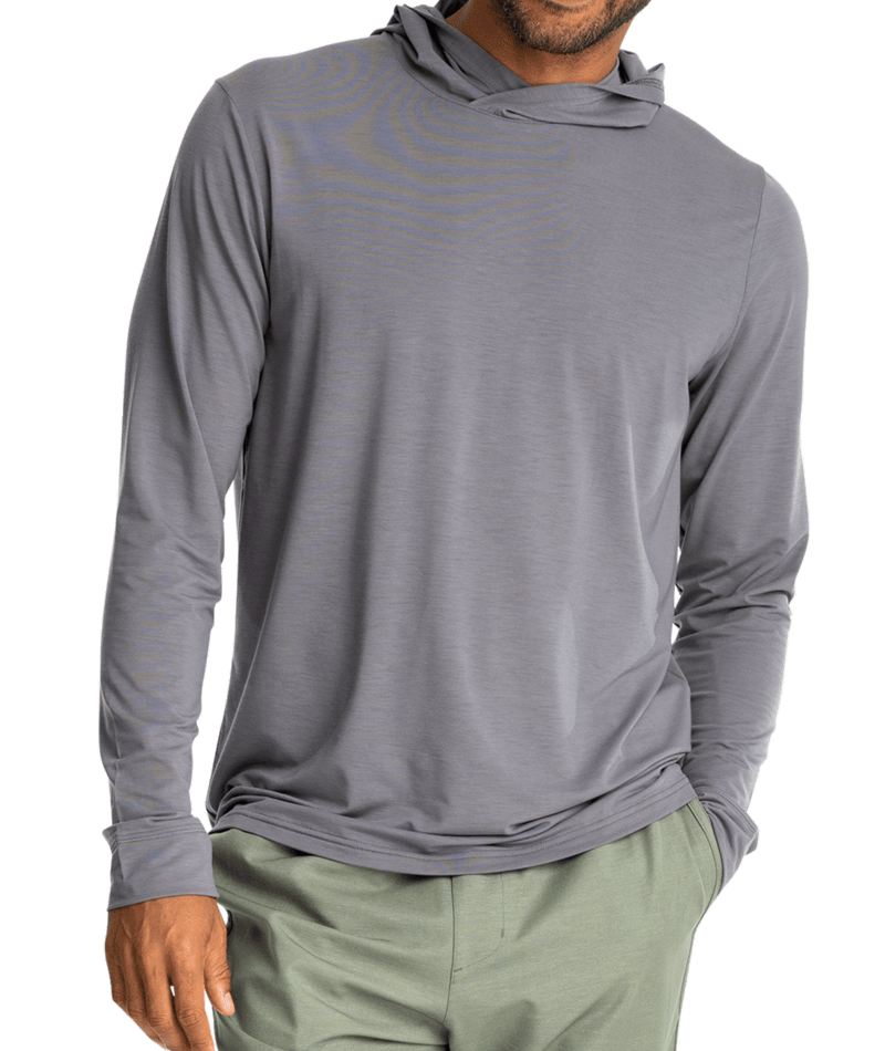 Free Fly Men's Elevate Lightweight Hoodie, Large, view 3