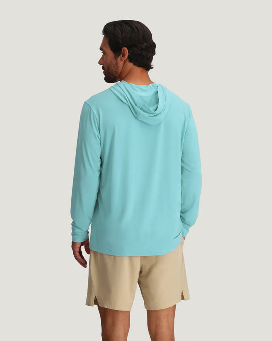 Free Fly Men's Elevate Lightweight Hoodie, Melw, view 2