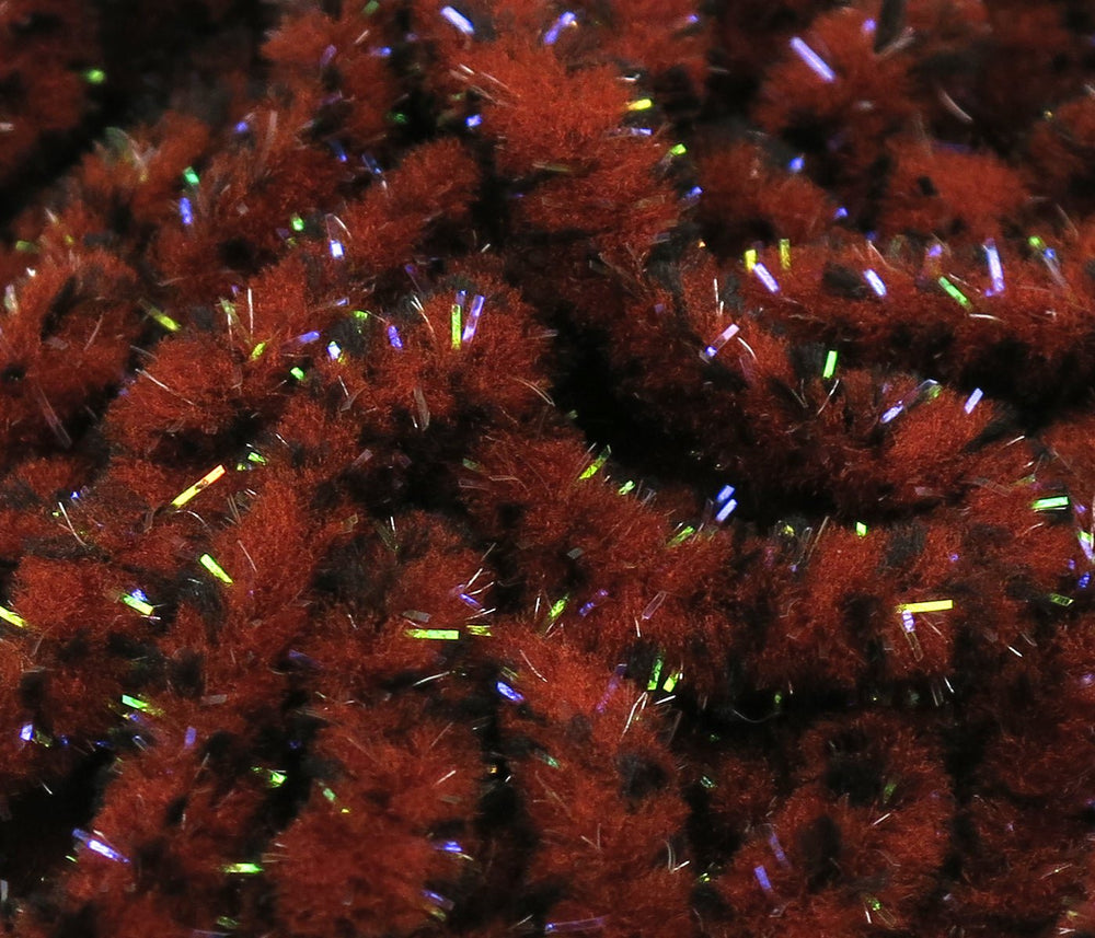 Hareline UV Mottled Galaxy Mop Chenille, view 2