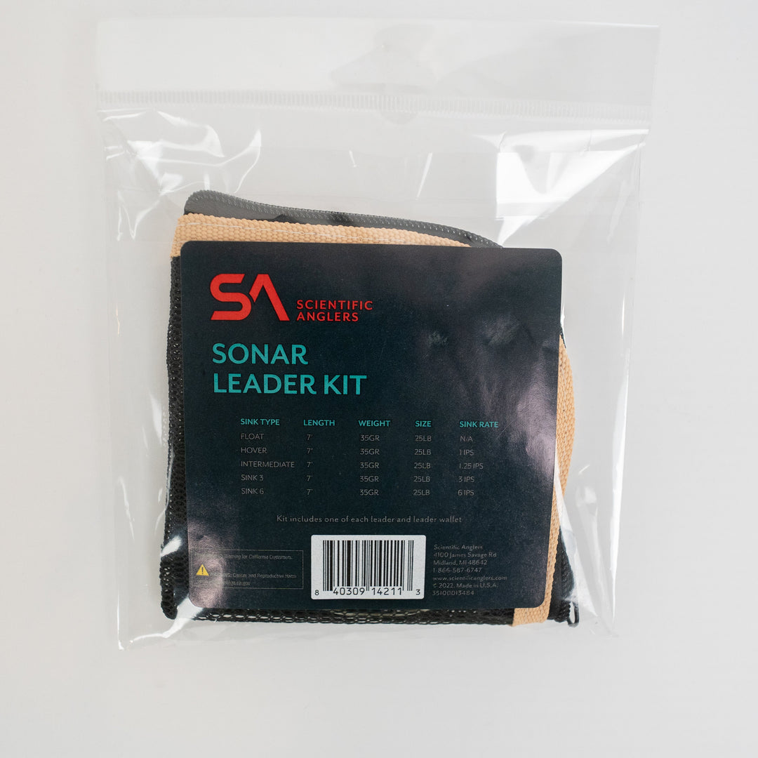 Scientific Anglers Sonar Leader Kit, Product Shoot
