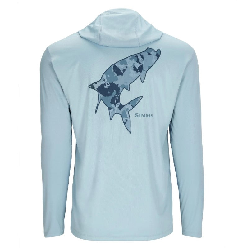 Simms Men's Tech Hoody - Artist Series Sale, Neptune