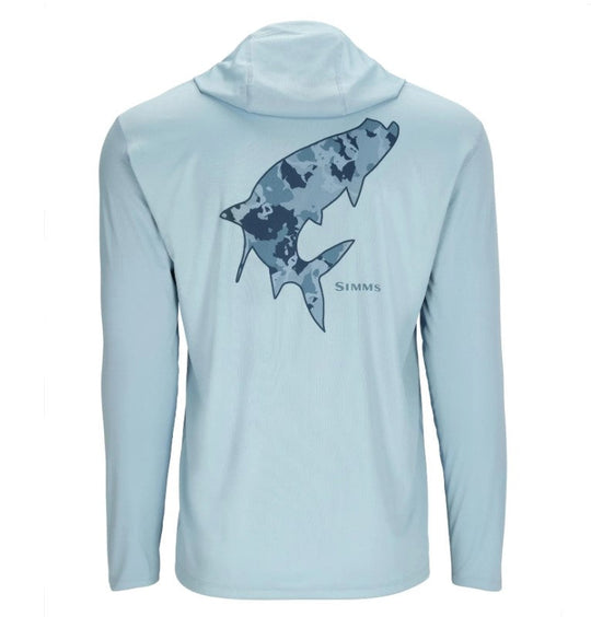 Simms Men's Tech Hoody - Artist Series Sale, Neptune