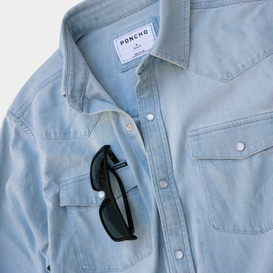 Poncho The Marfa Long Sleeve Shirt, view 3
