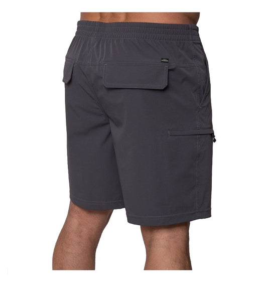 Tailwaters Fly Fishing Offshore Short, Charcoal