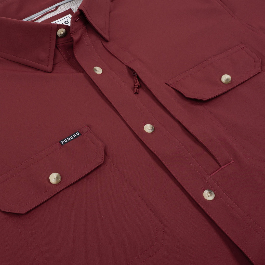 Poncho The Old Army Long Sleeve Shirt, detail